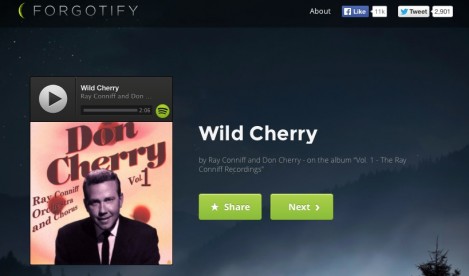 Forgotify Forgotify: descubre canciones que nunca nadie ha escuchado en Spotify